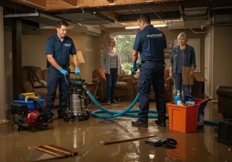 Basement Water Extraction and Removal Techniques process in Coopertown, TN